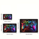 Estampado de control de consola de videojuegos, ideal para entrada, habitación, sala, etc. - lavable a máquina, perfecto para diversos ambientes festivos
