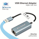 Adaptador de Ethernet USB-C Microweak 1000Mbps con puerto RJ45, compatible con MacBook Pro, iPad Pro, Dell XPS y más