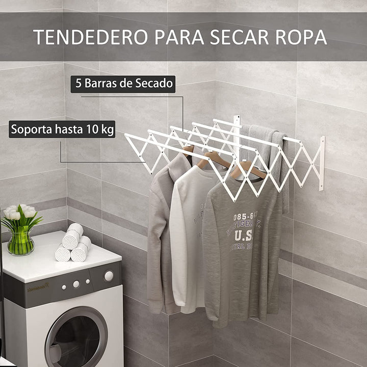 Tendedero de Pared Extensible