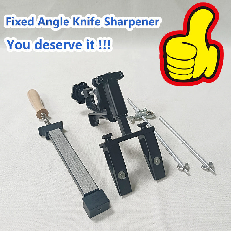 Cuchillo afilador de ángulo fijo manual XK, una herramienta conveniente para cuchillos de cocina, multifuncional para uso doméstico, dispositivo de afilado direccional profesional y rápido.