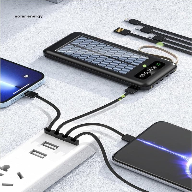 PowerBank TREQA TR-946 10.000mAh con Cargador Solar