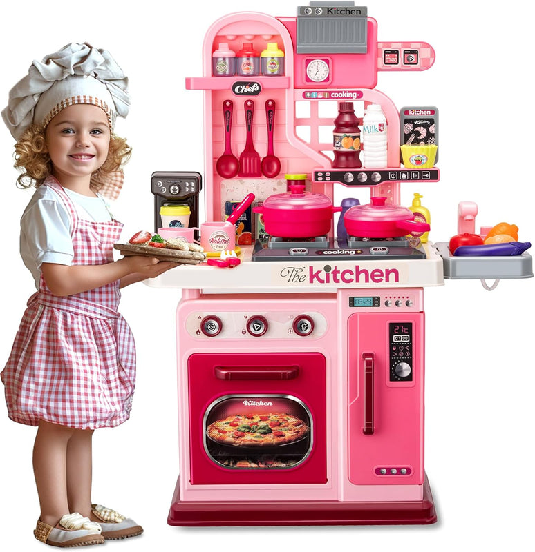 COCINA CON HORNO Y NEVERA ¡DIVERSIÓN Y APRENDIZAJE PARA LOS PEQUEÑOS CHEFS! 008-969 MUNBE