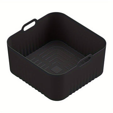1pc Línea de aire reutilizable no adherente de silicona para freidora - 17,78 cm cuadrado, HD9200 HD9255, seguro para horno y microondas, fácil de limpiar, ideal para cocción saludable, asado, tostado - Accesorio de cocina versátil, accesorios para freid