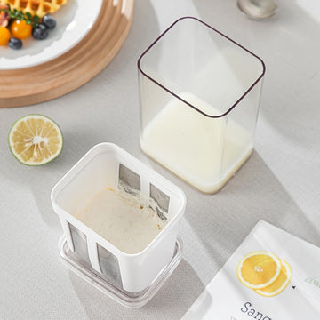 Kit para Hacer Yoghur de Enfriamiento Lento (1 pieza) - Separador de Siero para Yoghur Griego, Kit para Hacer Yoghur Griego Casero
