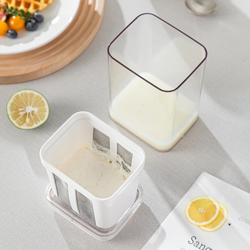 Kit para Hacer Yoghur de Enfriamiento Lento (1 pieza) - Separador de Siero para Yoghur Griego, Kit para Hacer Yoghur Griego Casero