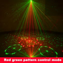Luz láser de doble agujero, luz de discoteca, luz de baile flash con control de voz para KTV, ambiente festivo de luz láser de doble agujero 07, fiesta en KTV, luces para dormitorio familiar, luces de fiesta, luces de escenario