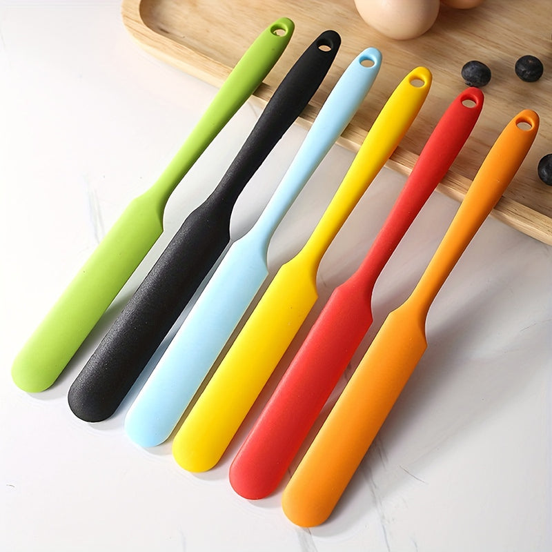1 pza. Espátula de silicona para jarras, esparcidor de glaseado antiadherente, silicona de grado alimentario, resistente al calor, herramientas para hornear, utensilios de cocina, accesorios de cocina