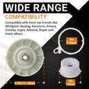 Kit de Embrague para Lavadora, Conjunto de Repuesto de Correa de Transmisión W10006384 para Juntas de Whirlpool y Kenmore, Reemplaza W10721967, W10006356, AP5951296, W1031581818, PS100, PS57144, W10006352