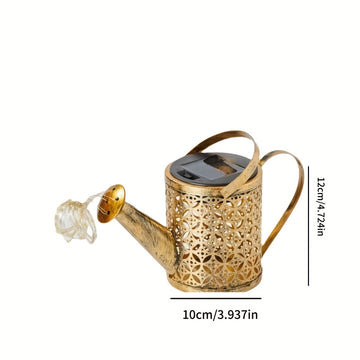 Regadera LED Solar, Rociador de Macetas en Forma de Estrella, Lámpara de Suelo - Ideal para Iluminación Decorativa de Jardín Exterior, Caminos y Patios, Regalo Perfecto para Familiares y Amigos -