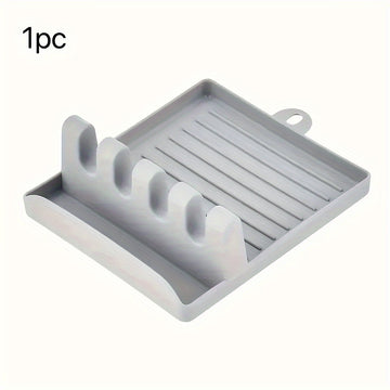 1/2 piezas, Soporte para Utensilios de Cocina, Organizador de Cucharas y Cubiertos, Ideal para Espátulas, Cuchara de Mango Largo, Clip para Tenedores, Tenedor, Multifuncional, Porta Tapas de Ollas, Sopera, Palillos, Hogar o Restaurante