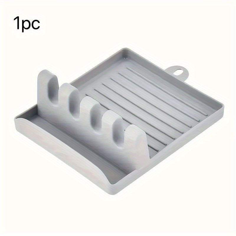 1/2 piezas, Soporte para Utensilios de Cocina, Organizador de Cucharas y Cubiertos, Ideal para Espátulas, Cuchara de Mango Largo, Clip para Tenedores, Tenedor, Multifuncional, Porta Tapas de Ollas, Sopera, Palillos, Hogar o Restaurante