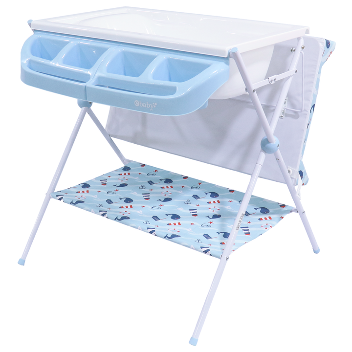 Bañera Cambiador Maxi Eb830-1 Ebaby Azul