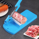 1 pieza de cortador y picador de alimentos multifuncional - Fácil montaje, desmontable para carne congelada, papas, plátanos, manzanas - No requiere batería, ideal para uso en cocina doméstica, herramienta de preparación de alimentos, diseño elegante, ma