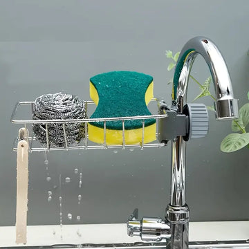 Organizador de Acero Inoxidable para Fregadero para Esponjas