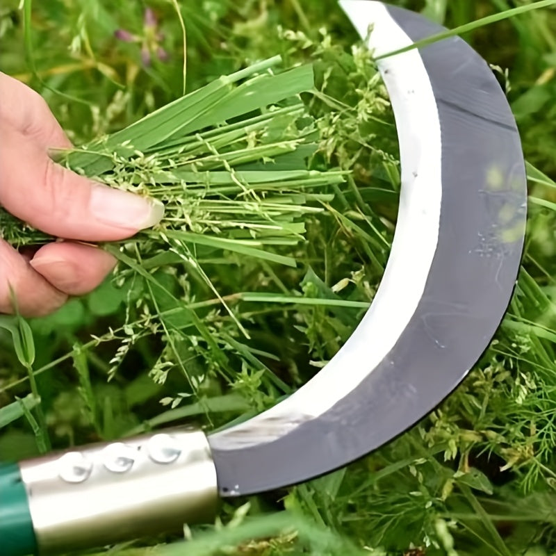 Tenazas de Jardinería de Acero al Carbono de Alta Resistencia con Mangos Ergonómicos Verdes - Tijeras Manuales para Podar Plantas, Enredaderas y Arbustos