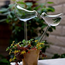 5 piezas de esferas de agua automática con forma de ave - Dispositivos de riego automático para plantas, herramientas de riego por goteo de plástico duradero para jardines interiores y exteriores, ideales para plantas en macetas, flores y bonsái, sistema