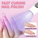 1pc Lámpara de Secado para Uñas MACROCOSM Recargable USB, Portátil con Temporizador y Pantalla de Batería, Luz LED Multifuncional Negra para Secado Rápido - Blanco, Accesorio de Belleza, Herramienta Elegante, Diseño Compacto, Plástico Duradero, Manicura