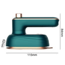 Actualización de Máquina de Planchar Portátil Mini - Máquina de Vapor de Mano Giratoria de 180° con Diseño Plegable, Alisador Profesional de Ropa, Sin Batería Necesaria, 110V, Amigable para Viajes, Alisador de Ropa | Máquina de Planchar Compacta | Constr