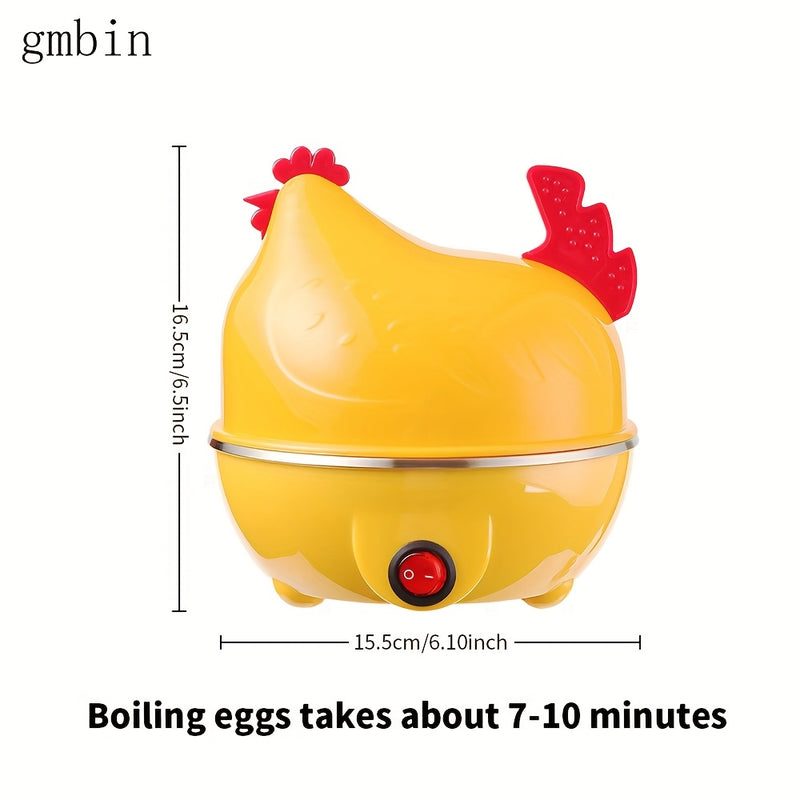 Máquina de desayuno mini Gmbin, cocinadora de huevos multifuncional, enchufe de 110V EE. UU., apagado automático de vapor, no requiere batería, adecuada para uso doméstico cocinadora de huevos