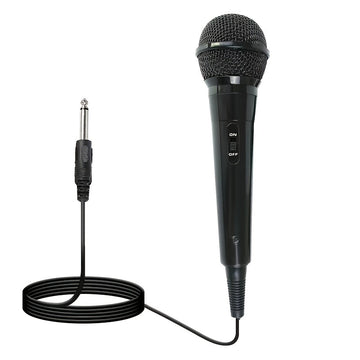 Micrófono dinámico con cable, altavoz con carro para karaoke, micrófono de mano para cantar y grabar, Eid Al-Adha Mubarak