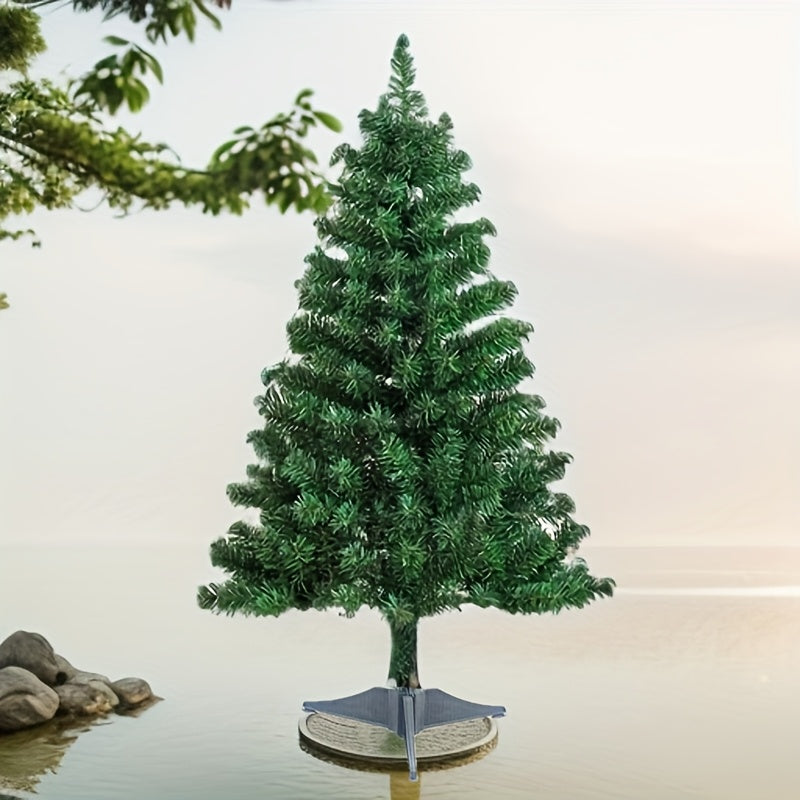Árbol de Navidad Artificial de 120 cm - Diseño Realista de Abeto Verde, No Necesita Montaje, Perfecto para Decoración del Hogar y las Vacaciones, Plástico/Metal Duradero, Uso en Todas las Estaciones, Decoraciones de Navidad