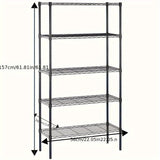 1 estante metálico ajustable de 4-5 niveles - Acero al carbono resistente, blanco con tubos dorados, diámetro de 12-16mm, organizador de almacenamiento montado en el suelo para hogar, oficina o garaje, capacidad de 10-15kg, no requiere batería, ensamblad