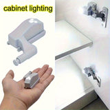Pack de 10 luces automáticas para gabinetes con cadena a batería, encendido táctil, altura ajustable, estilo moderno | LED de alta luminosidad, ideal para cocinas, armarios y salones, fácil instalación