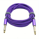 Cable de audio de 6.35 mm macho a macho con reducción de ruido, para consola de mezclas, amplificador de potencia y conexión de guitarra Mubesi, Eid Al-Adha Mubarak
