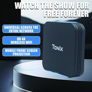 Decodificador Android 10 1GB/8GB, 2GB/16GB Reproductor HD Smart TVBox con control remoto infrarrojo y USB, imprescindible en el hogar, el regalo perfecto para la familia