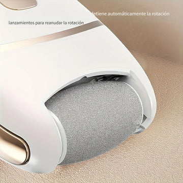 Amoladora Eléctrica para Pies Recargable de 1 Pieza, Amoladora para Pulir Cuero Sintético Grueso, Amoladora para Pies