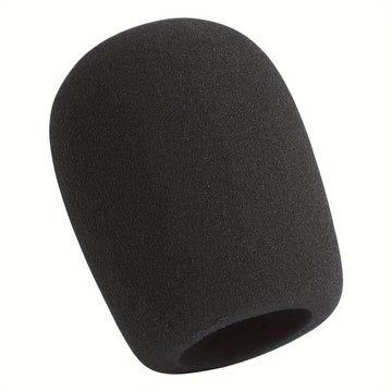 Cubierta de espuma para micrófono antiviento profesional, pantalla de espuma portátil, audio, filtro de pop perfecto para grabación.
