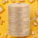 1pc Cordel de Yute Extra Resistente, 656 Pies (200m) - No Necesita Electricidad ni Batería, Ideal para Manualidades, Artesanías, Jardinería, Envoltura de Regalos y Proyectos de Arte
