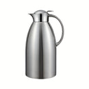 Botella Aislada de Acero Inoxidable de 3L/101.44 Onzas - Jarrón de Agua Aislado al Vacío con Cierre de Botón de Pulsar Fácil, Cafetera Térmica de Pared Doble, Adecuado para Bebidas Calientes y Frías, Té - Uso Versátil