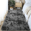 Alfombra cuadrada de poliéster para dormitorio y sala de estar - Pelo bajo, solo lavado a mano, uso en interiores, hecha a máquina - 1,5 m de longitud máxima
