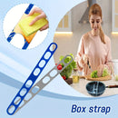 Soporte de Silicona Azul para Tapas de Ollas, Evita que se Caigan las Tapa, Adecuado para Loncheras y Utensilios de Cocina, Ideal para Aficionados a la Cocción