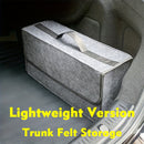 Organizador de maletero de coche de fieltro plegable de 2 mm de peso ligero - Caja de almacenamiento portátil que ahorra espacio con cierre seguro, fácil inserción e instalación para la organización del interior del coche, diseño plegable, característica
