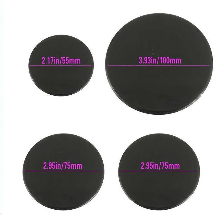 4pcs Adecuado para Estufa de Gas Incorporada SABAF Accesorios de Estufa de Gas Cubierta de Fuego Plana (55mm1pcs+75mm2pcs+100mm1pcs)