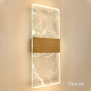 Aplique de pared moderno en acrílico con LED cálido, montaje semiempotrado, acabado metálico, incluye hardware de instalación, para dormitorio, sala de estar, hotel, estudio, pasillo, estilo industrial, cafetería, restaurante - ambiente romántico, decora