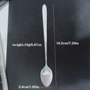 1 pza., Cuchara de acero inoxidable plateada, Cuchara de poción mágica, Cuchara divertida estampada a mano, Cuchara de café, Cuchara de postre, Cuchara de pastel, Cuchara de helado, Cuchara para revolver, Regalo para amigo, Regalo de Halloween, Decoració