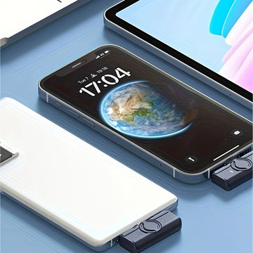Micrófono inalámbrico Q81 con pantalla LED, carga USB-C, 2,4 GHz inalámbrico, batería de litio polímero, carga USB, ideal para transmisión en vivo y vlogging, grabación y transmisión | Diseño moderno de micrófono | Construcción duradera, micrófono para t
