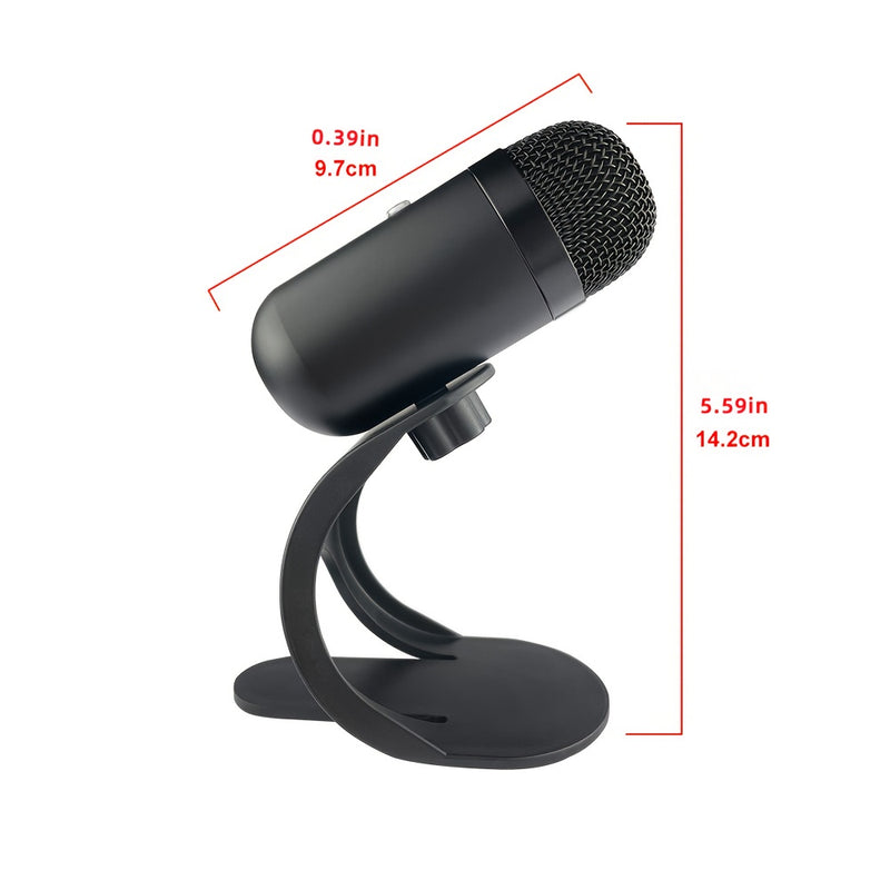1pc Micrófono con Cable USB 2.0 con Función de Silencio, Patrón Polar Unidireccional, Alimentación por Cable, para Teléfonos Móviles, Computadoras, Grabación de Video, Podcasts, Conferencias, Juegos de Voz - Compatible con PS4, PS5, Altavoces de Escritor