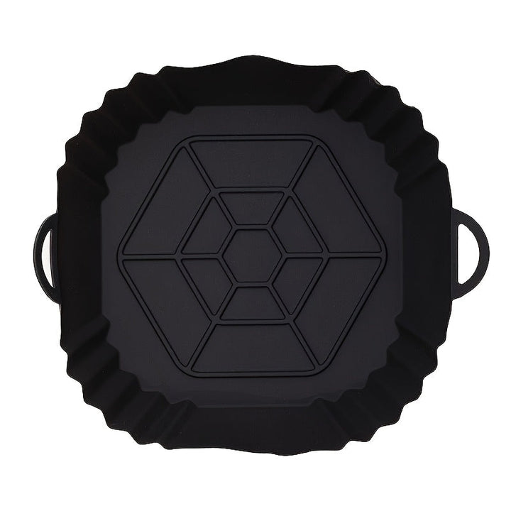 Alfombrilla de Silicona para Freidora de Aire - Cuadrada, para Microondas y Parrillas & Cocina al Aire Libre, Fácil de Limpiar, Reutilizable, Antiadherente, Ideal para Cocinar Saludable, Esencial en la Cocina