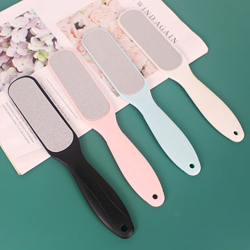 6/4/2/1 pieza, piedra exfoliante de doble cara para pies, cepillo exfoliante para pies, eliminación de piel muerta, herramienta para cuidado personal, reduce la capa córnea