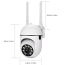 JOOAN Cámara de Seguridad WiFi HD 1080P con Audio Bidireccional, PTZ, Visión Nocturna a Color, Detección de Movimiento, Alimentación por USB, Ángulo de Visión de 360°, Compartir entre Múltiples Usuarios, Compatible con Smartphones Android - No Requiere B