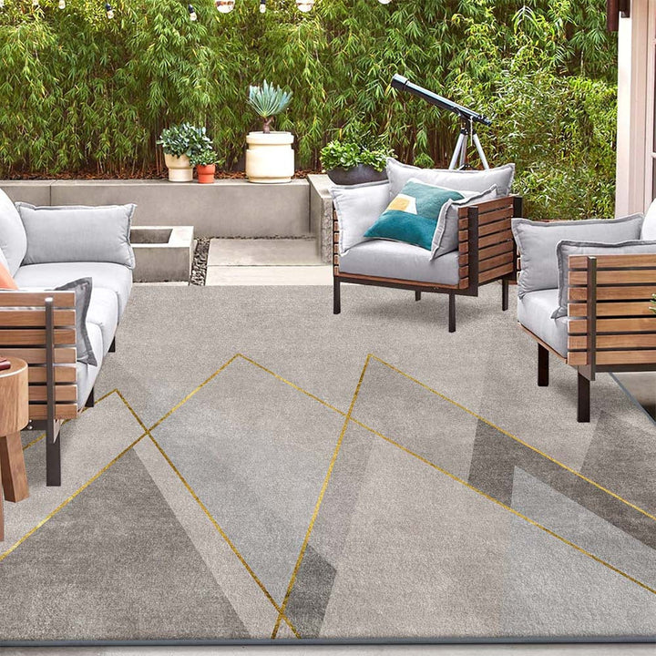 Tapete de terciopelo, 850 gramos por metro cuadrado, lavable, diseño moderno para oficina y sala de estar, alfombra de hogar lujosa antideslizante, fácil de limpiar, con respaldo antideslizante, duradera y suave, adecuada para áreas grandes en dormitorio