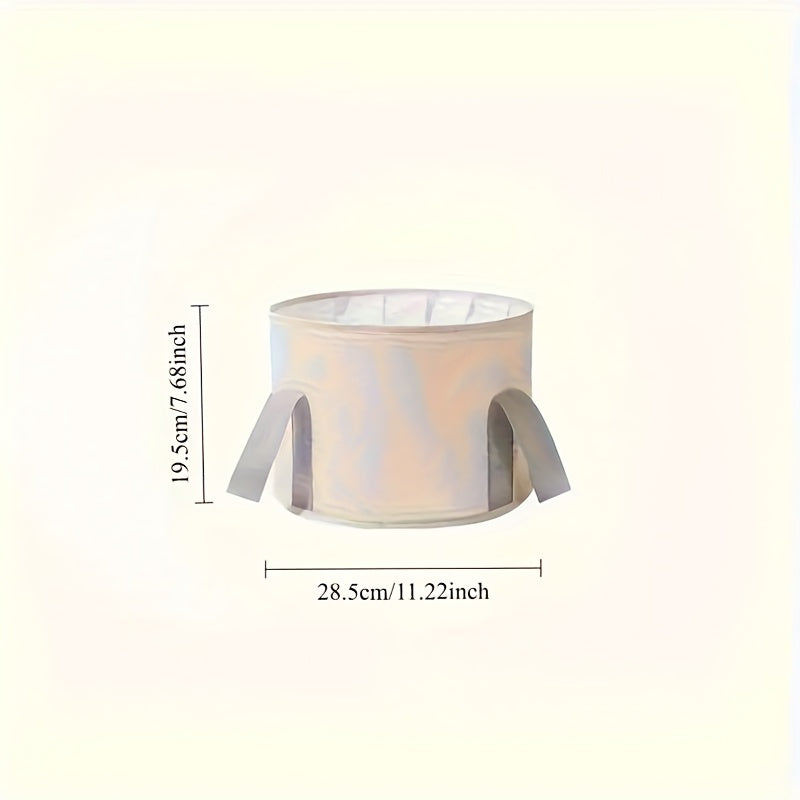 2 piezas de bañera de pies plegable y portátil de lujo - con aislamiento, bañera profunda multifuncional, aislamiento de película de aluminio, material PEVA, sin olores - uso sin cable de bañera de pies, perfecto para el cuidado del hogar y los viajes, e