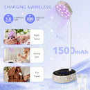 Linterna de Uñas Compacta para Escritorio con Pantalla Táctil - Secador Portátil con Piedras Brillantes, 12 Luces LED, Sensor Infrarrojo Inteligente, Kit de Manicura Perfecto para Cumpleaños de Mujeres
