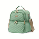 NnBag. Nuevo bolso de almuerzo portátil de gran capacidad, aislado y fresco, para producidos, para picnic al aire libre, camping, crossbody, hombro, hombro único, sin contacto con alimentos.
