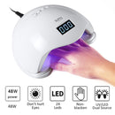 Lampara Secador De Uñas Lampara Uv Led 48w Temporizador