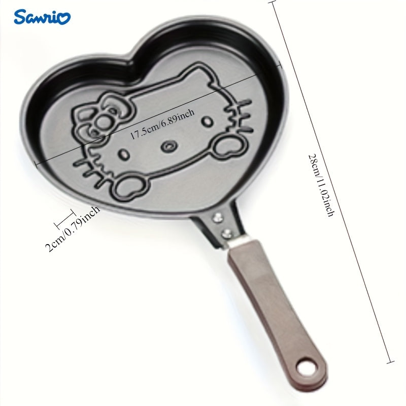 Para Mini Sartén Antiadherente - Diseño de Dibujos Animados Lindo, Ideal para Cocinar Huevos y Panqueques, Perfecto para Desayuno y Bocadillos, Sartén de Cocina para Desayuno | Utensilios de Cocina Divertidos | Sartén de Cocina Duradera, para Cocina con